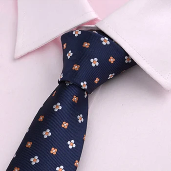 

Men Floral Tie Jacquard Woven Flower Necktie 6CM Wide Business Wedding Tie Bridegroom Best Man IK88