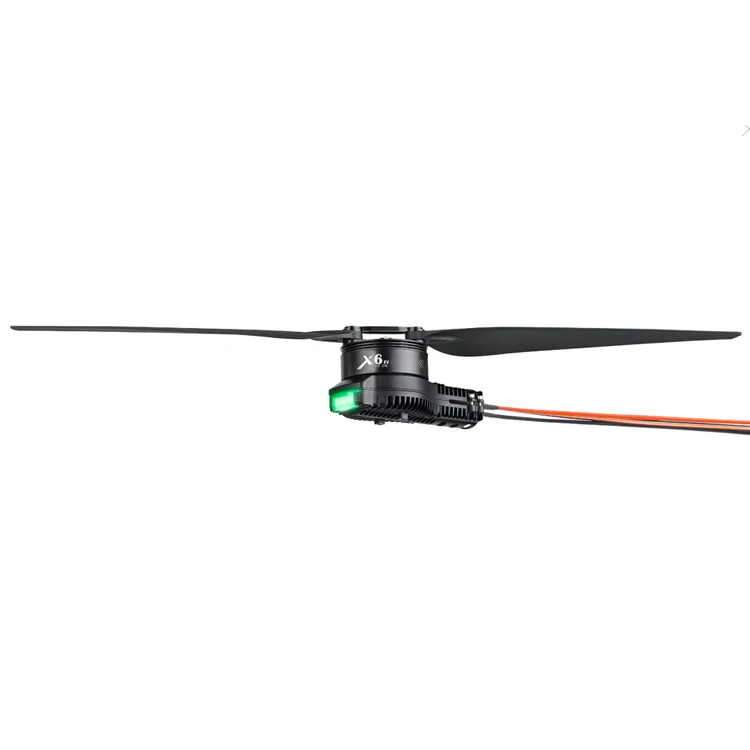 Billige Aerops Hobbywing X6 Integrierte Motor Power System für 5L 10L Landwirtschaft Drone Motor ESC Propeller Motor Halterung Basis Combo