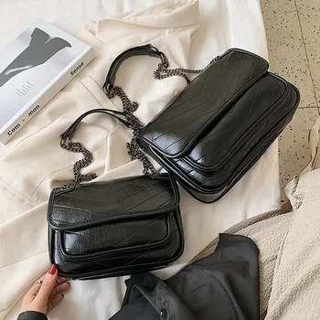 

Small PU Leather Hand Bags For Women 2020 Winter New Tend Branded Shoulder Handbags Female Travel Lady Fashion Hand Bag
