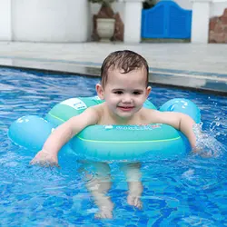 Anneau de natation gonflable pour bébé, anneau de douche sous les aisselles, bouée de sauvetage sous marine, accessoires de piscine, jouets pour enfants 