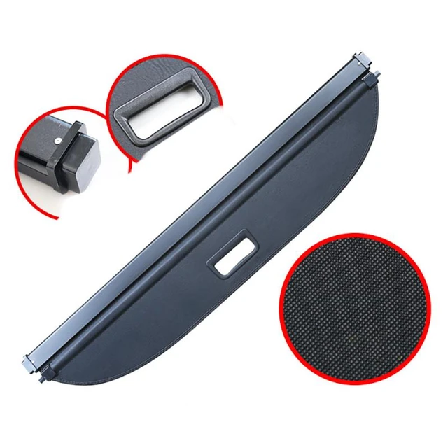 Couverture de coffre pour Tesla Model Y, bouclier de sécurité pour porte-bagages  arrière, rideau de séparation rétractable, accessoires de voiture, nouveau  - AliExpress