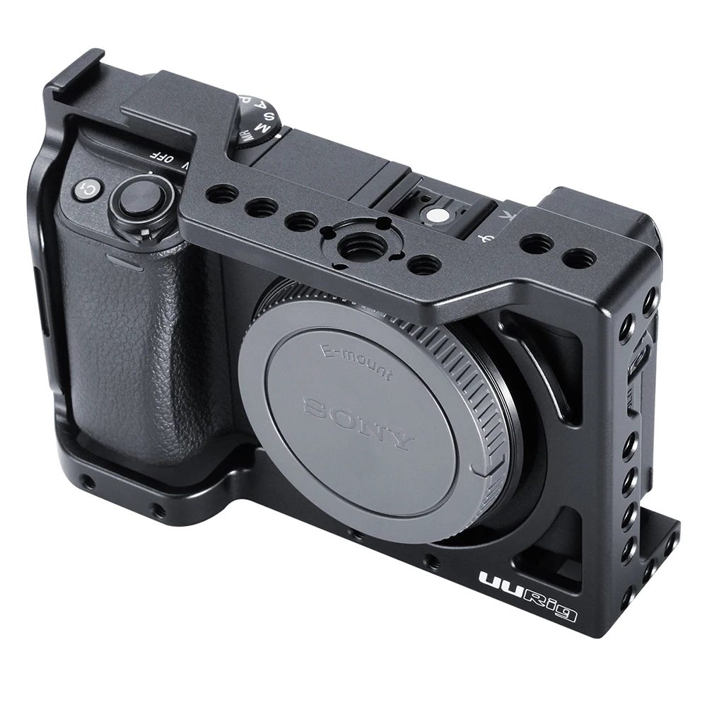 UURig применимые SONY A6400 камеры клетки кролика Vlog аксессуары камеры Металлические Подъемные Перчатки