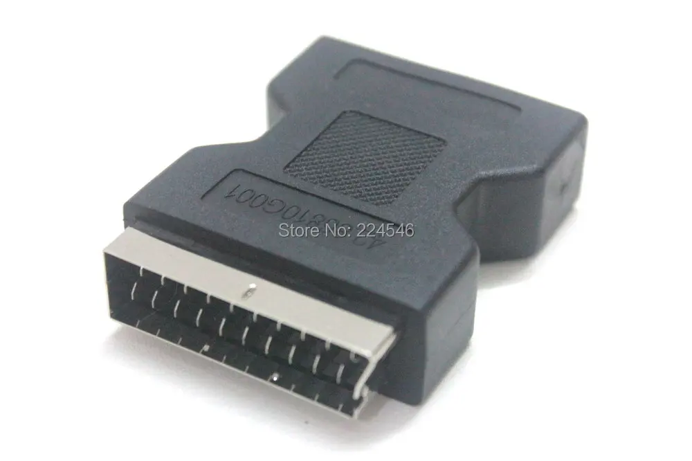

ORIGINAL For Optoma SCART to VGA and S-Video Adapter Projector Adapter 42.86810G001 For Optoma HD65 HD700X HD800X HD800XLV