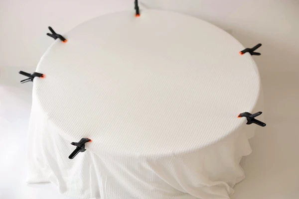 Белый Детские фотофоны Beanbag эластичная ткань для новорожденных реквизит для фотосъемки позирует бобы одеяло фоны аксессуары для студии поза - Цвет: Белый