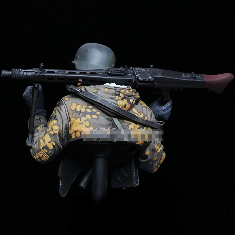 1/10 шкала resin Смола Бюст пулеметчик Восточная Передняя коллекция бюст