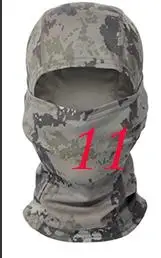 Военная тактическая Балаклава, кепка CP, камуфляжная маска на все лицо, для мотокросса, велоспорта, армии, байкера, головной щит, шапка для мужчин - Цвет: 11