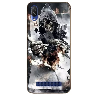 Модный мягкий резиновый Чехол Для Doogee Y8C, силиконовый чехол Для Doogee Y 8C Y8 C Y 8C - Цвет: W32