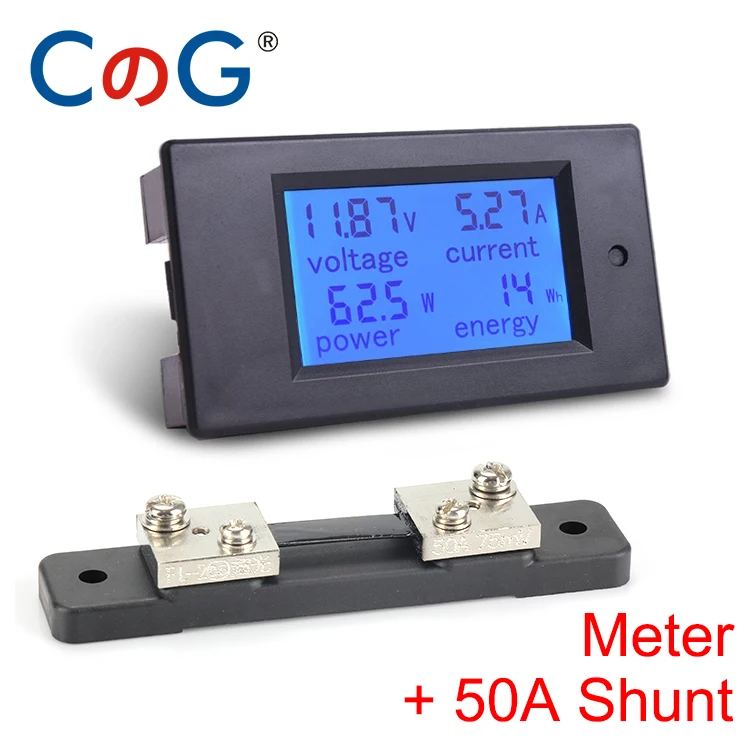 Voltage Testers KNACRO DC 6.5100V 20A Voltage Amperage Power Energy