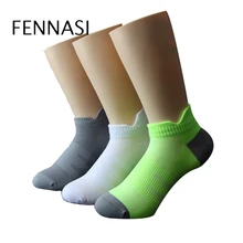 FENNASI, 2 пары нейлоновых женских сетчатых носков, женские студенческие черные дышащие невидимые носки, спортивные носки для бега, велоспорта, альпинизма