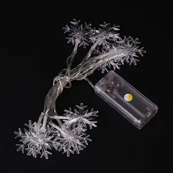 

LED Snowflake Light String Wedding Party Christmas Decoration 120CM Romantic