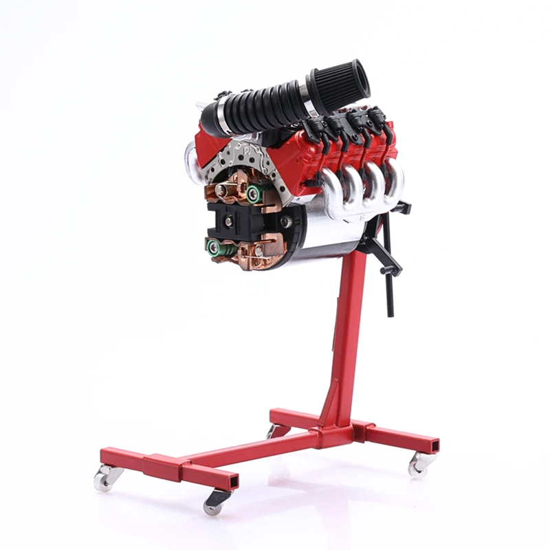 Масштаб моделирования гаража серии V8 двигатель рабочий стенд Fit RC8WD 1/10 V8 масштаб двигателя(Z-S1043) Tamiya трактор TRX4 G500