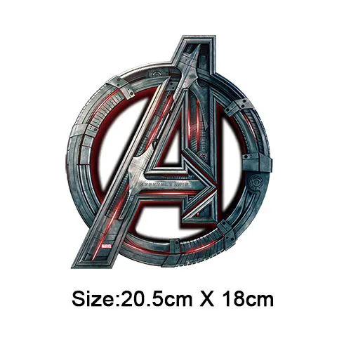 NO.15 Мультфильм marvel Термонашивка Супермен железный человек Переводные нашивки для одежды наклейки для мальчика футболка нашивка аппликация значок - Цвет: NO.15