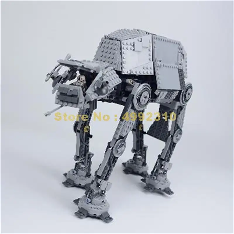 1137 шт серия Звездных Войн at-at робот-ходунки электрические строительные блоки 10178 Кирпичи Игрушка