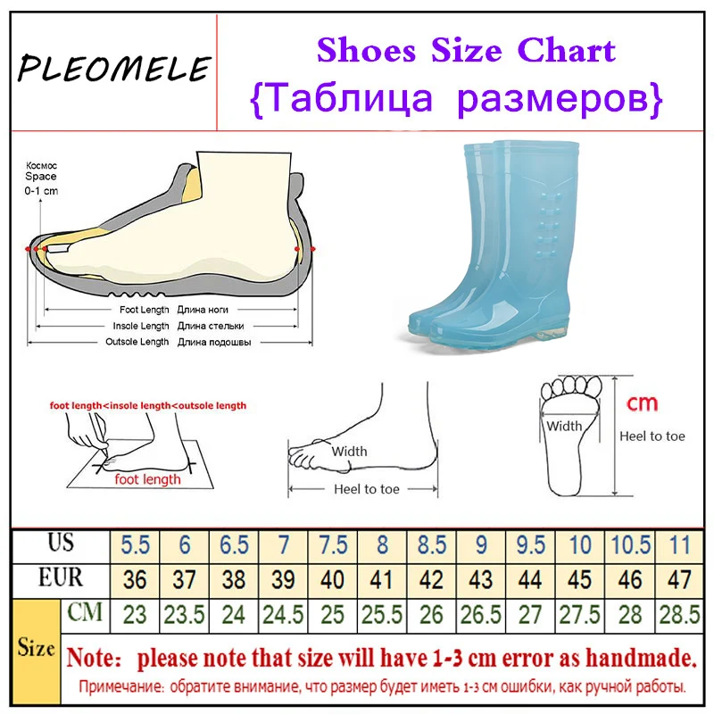 Женские резиновые сапоги из пвх; водонепроницаемая обувь; резиновые сапоги; нескользящие теплые женские резиновые сапоги до колена