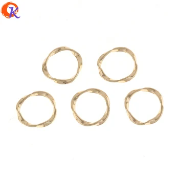 

Cordial Design 100Pcs 16MM Jewelry Accessories/Twisted Ring/Connectors For DIY Earrings/Zinc Alloy/Hand Made/Earring Findings