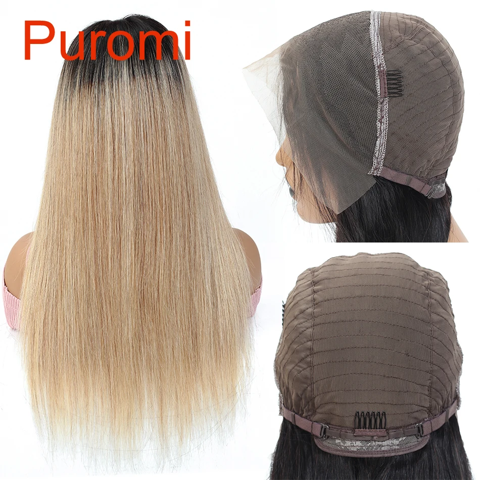 13*4 прямые индийские волосы remy парик шнурка 130% 1B/27 цвет Омбре кружева передние человеческие волосы парики с детскими волосами средний коэффициент 10 ”-24”