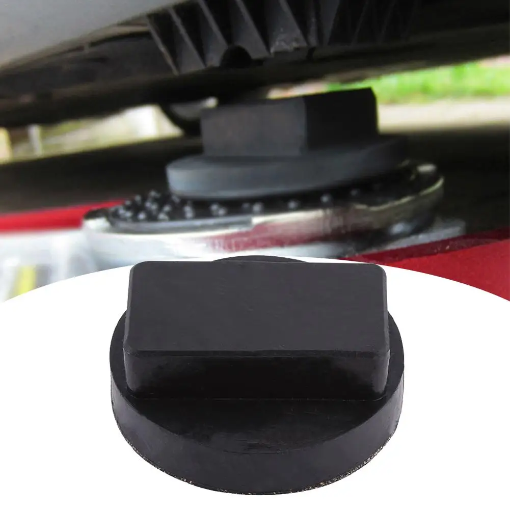 

2-Pack Universal Auto Car Jack Rubber Pad Car Jack Support Block Rubber Slotted Floor Jack Pad Frame Rail Car Repair Tools