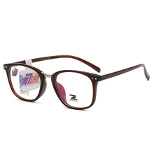 Новинка октября рисовый гвоздь большая коробка без градусов очки для чтения литературные Ретро Повседневные очки классический ультра светильник TR90 очки для чтения