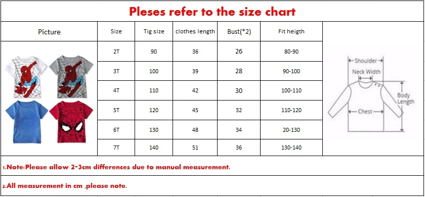 Spindelmannen T-Shirt (Barn)