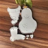 2022 NEW Christmas Snowman Metal Cutting Dies Embossing Stencil Album Decor DIY Handcraft Cutter Mold ► Photo 3/4