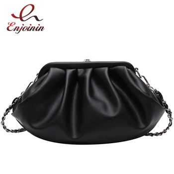

Vintage Dumpling Style Fashion Women Casual Hobos Shoulder Chain Bag Purses and Handbags Female Clutch Bag 2020 Crossbody Bag