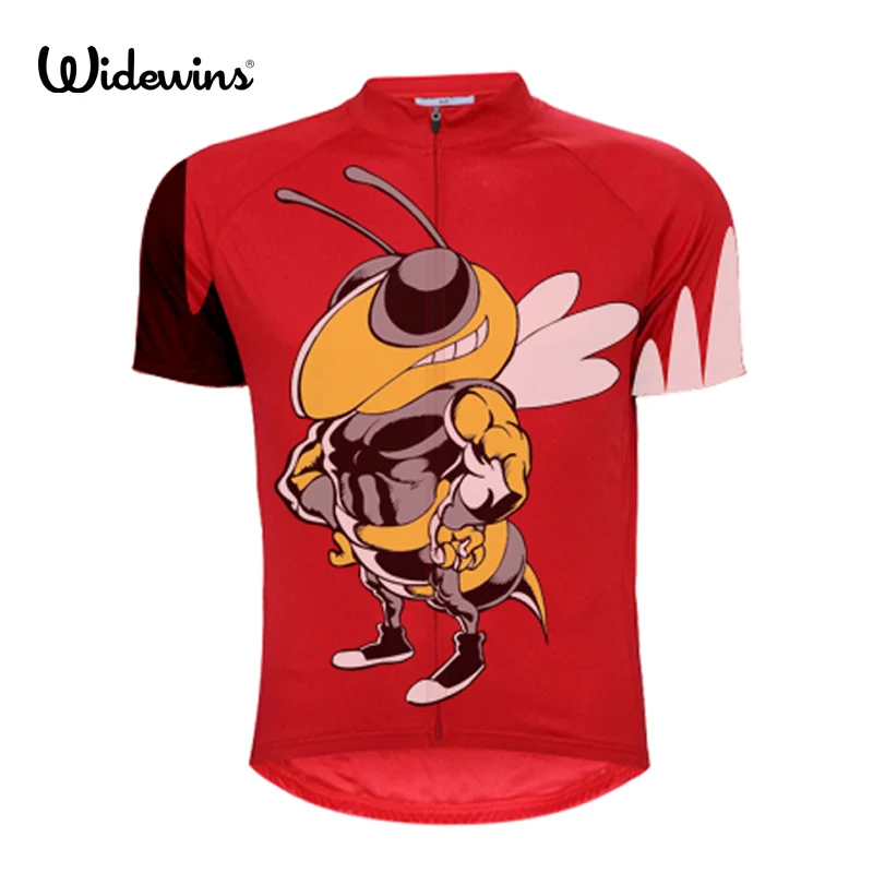 Maillot de ciclismo de manga corta de verano Pro Team honeybee para bicicleta de montaña de secado rápido, ropa para ciclismo de silicona antideslizante
