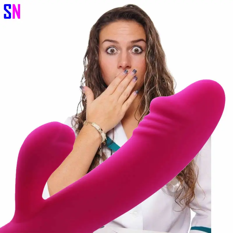 SN Вибраторы для женщин Вибратор фаллоимитатора с кроликом Vagina Clitoris Женский