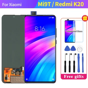 

100% Original Amoled for Xiaomi Redmi K20 LCD Display Touch Screen Digitizer Assembly for Xiaomi Mi 9t for Xiaomi Redmi K20 Pro