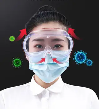 

Medical Use Eye-protection Goggles Eye Patch Antivirus Quarantine Glasses Epidemic Prevention Feeling Bacteria Foam Splash