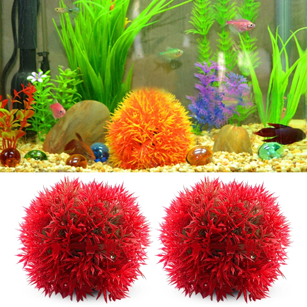 8/10 см мох Marimo живые аквариумные растения водоросли рыбки креветки украшения