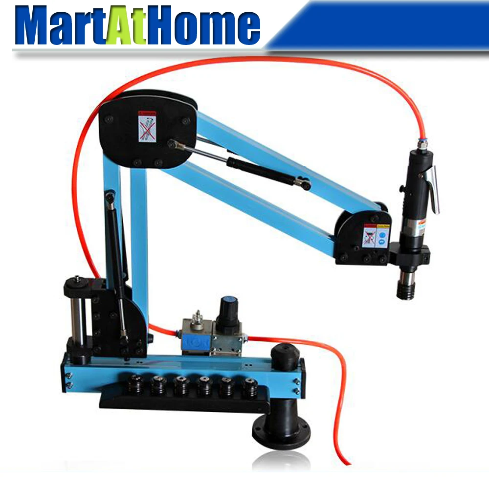 M3 M12 Universal Flexible Arm Multi direction Pneumatic Tapping