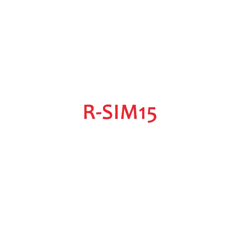 

R-SIM15 Unlock RSIM Card Universal Dual CPU Adapter For IPhone 11 Pro Max/11 Pro/11 IOS13 Lot