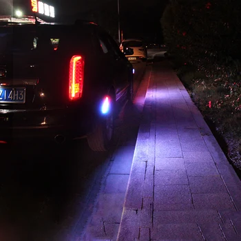 

2pcs Universal Car Wheel Eyebrow Side Marker Adhesive Shell Turn Signal Light Car Atmosphere Lights LED