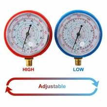 

2PCS Refrigerant Low High Pressure Gauge R22 R404A R134A R410A Air Conditioner Refrigerant Manifold Gauge HVAC Tool Accessories