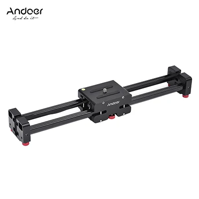 52cm Andoer FT-40 Выдвижная камера видео трек слайдер Долли рельс стабилизатор для Canon Nikon sony DSLR камера 40 см/52 см - Цвет: 52cm