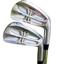 Новые cooyute мужские клюшки для гольфа CRAZY CNC фрезерованные утюги для гольфа набор 4-9.P утюги набор клубов R300 стальной вал для гольфа