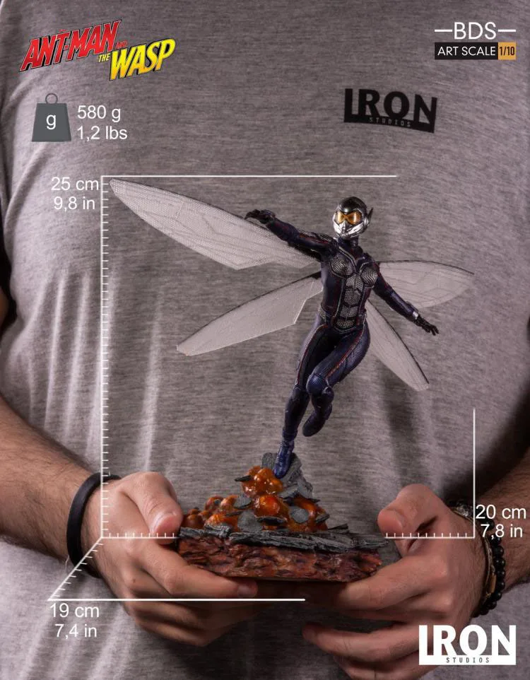 Для коллекции Iron Studio 1/10 масштаб женский/мужской полный набор муравей и ОСА фигурка статическая Статуя Модель для фанатов подарки - Цвет: Wasp