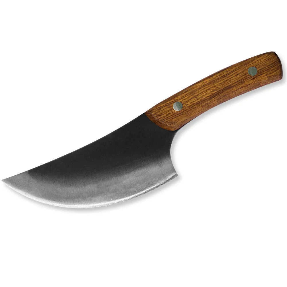 Forged Butcher Knife High Carbon Clad Steel Chinese Cleaver Chef Handmade Kitchen Cooking Accessories Chopping Tool | Дом и сад