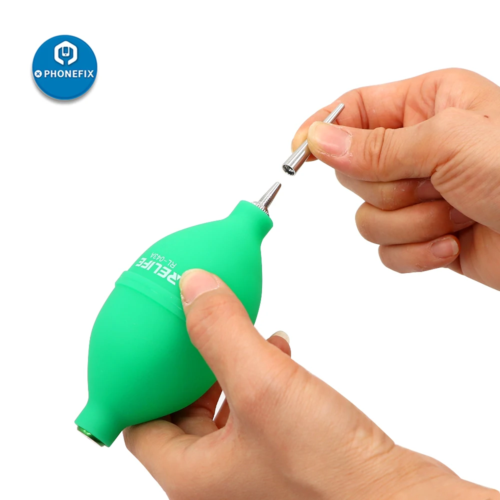 2 In 1 Phone Repair Dust Cleaner Air Blower Ball Cleaning Pen Hand Tools For Phone PC Keyboard Dust Removing Camera Lens Clean - Image 5