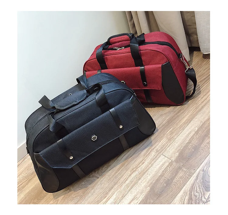 Дорожная сумка на короткие расстояния, портативная вместительная мужская сумка для багажа, спортивная сумка для фитнеса, женская модная сумка на одно плечо, диагональная