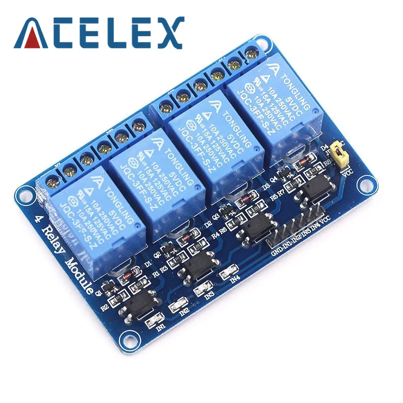 5 в 12 1 2 4 6 8 канальный релейный модуль с оптроном выход способ для arduino
