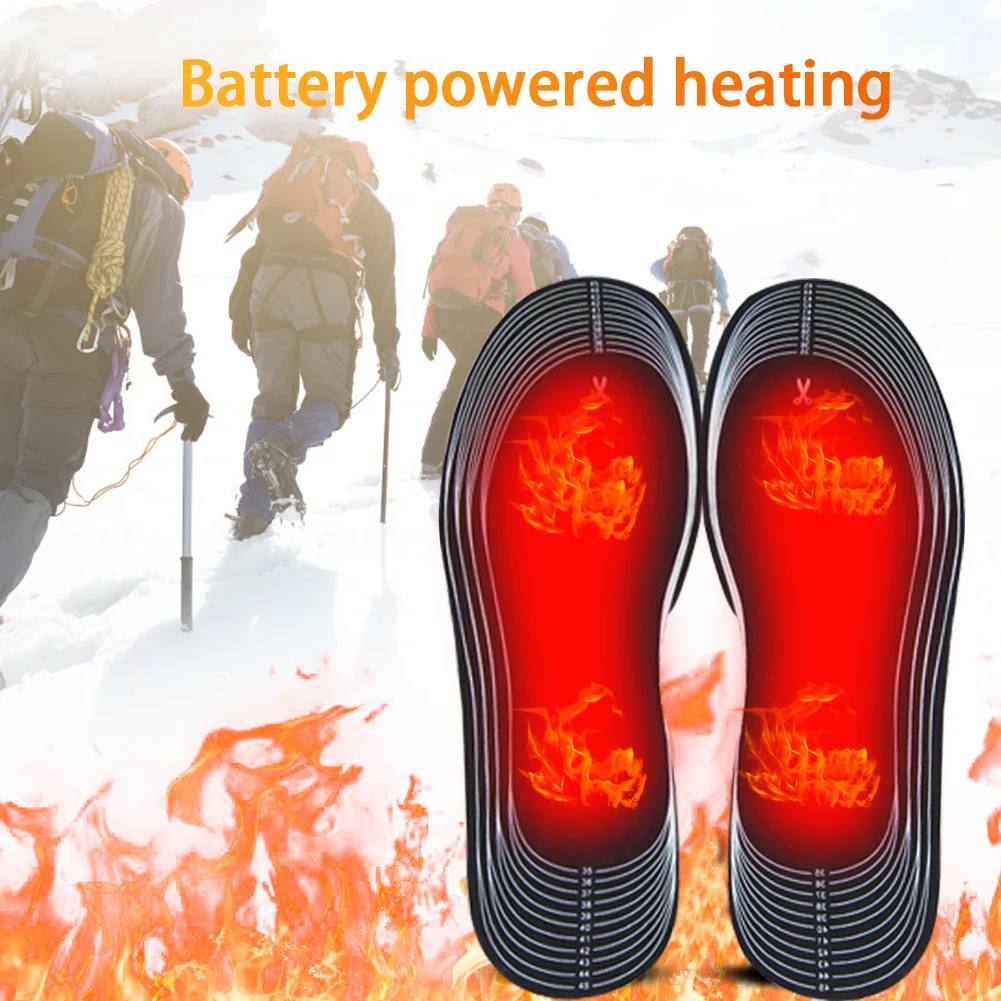 USB Heated Shoe Insoles Electric Foot Warming Pad Feet Warmer Sock Pad Mat New 