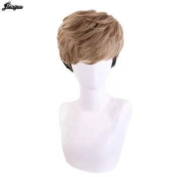

EbingooAnime Killing Stalking SangWoo Short Wig Cosplay Costume Heat Resistant Synthetic Hair Men Fashion Wigs