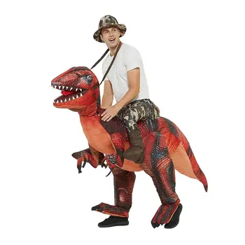 

Children'S Day Costumes Adult Riding Dinosaur Doll Costume Tyrannosaurus Dinosaur Inflatable Clothes