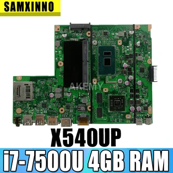 شراءAkemy X540UP اللوحة المحمول X540UP X540U A540U R504U F540U Mainboard I7-7500U CPU 4GB-RAM