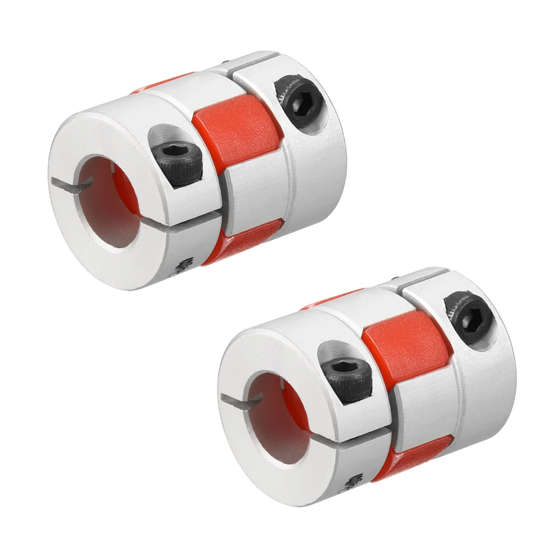 

uxcell 2pcs Shaft Coupling 10mm to 10mm Bore L25xD20 Flexible Coupler Joint for Servo Stepped Motor