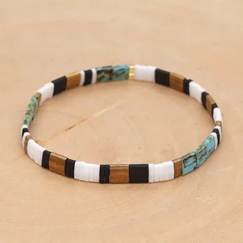 

Go2Boho Miyuki Tila Bracelets For Women Glass Beads Bracelet Jewellery Handmade Friends Gift Pulseras Wholesale 2020 Jewelry