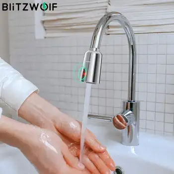 

BlitzWolf BW-FUN8 Metal Faucet Adapter Extenders Automatic Sense Touchless Infrared Induction Touchless Water Saving Device
