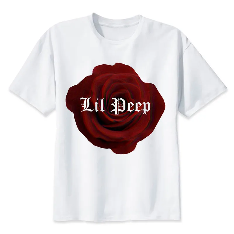 Новое поступление Lil Peep Man Футболка Хип-хоп рэп футболка на заказ футболка Забавные топы с рисунками