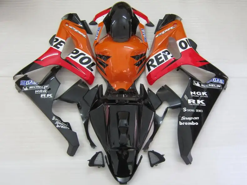 Топ(литье под давлением) ABS полный обтекатель комплект Подходит для Honda CBR1000RR 06 07 2006 2007 1000RR Обтекатели набор на заказ Repsol